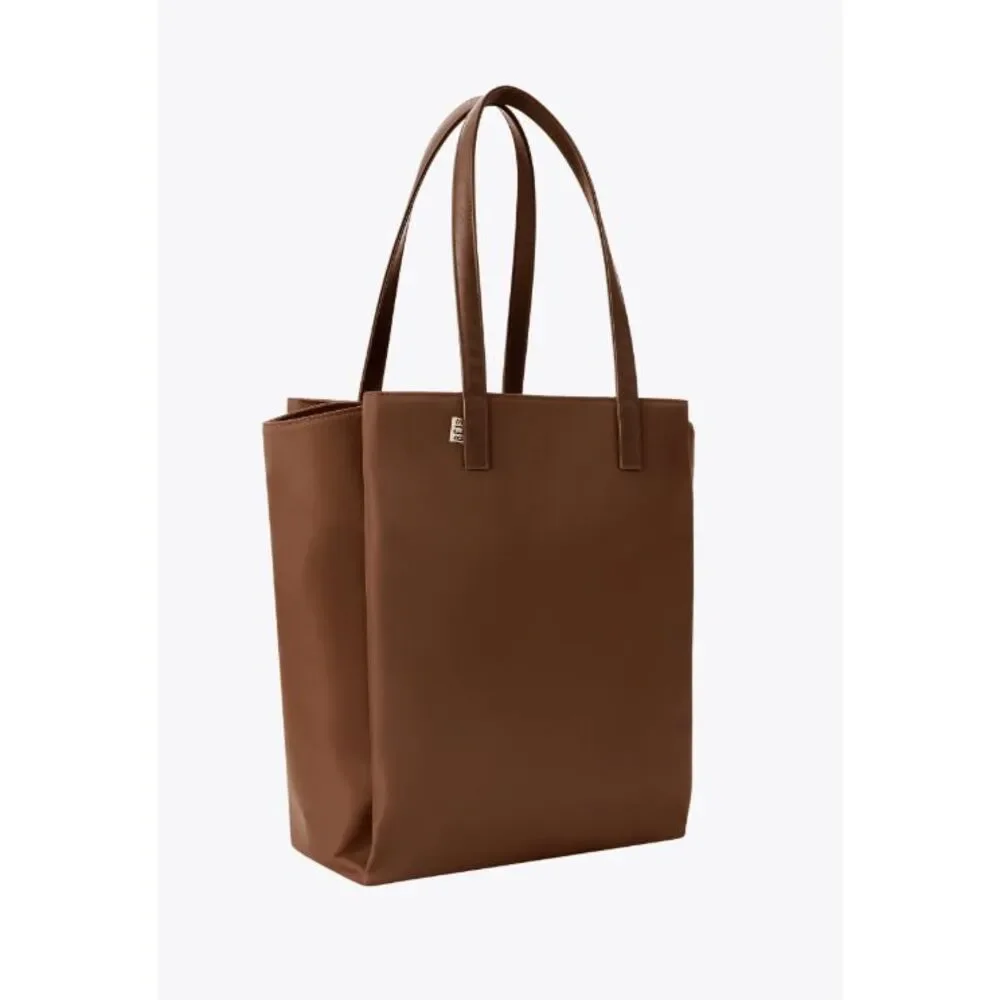 NWT BEIS Commuter Tote in Maple Brown